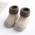 Plus Velvet Anti-Slip Baby Girl Shoes 2 3 4 Yrs Knit Toddler Boy Shoe Winter Kids Boots Baby Shoes Newborn 6 9 12 Months Cute. 