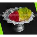 Thai  Silver Coated (Multipurpose) -30 cm Tray -Specially for Dashain /Tihar Tika And For Any Ceremony ,Functions , Wedding Etc. 