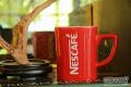 1 Nescafe Red Cup Coffee Mug Ceramic Collectible 80Z Classic Vintage Tea, Cofee Mug, coffee Cup. 