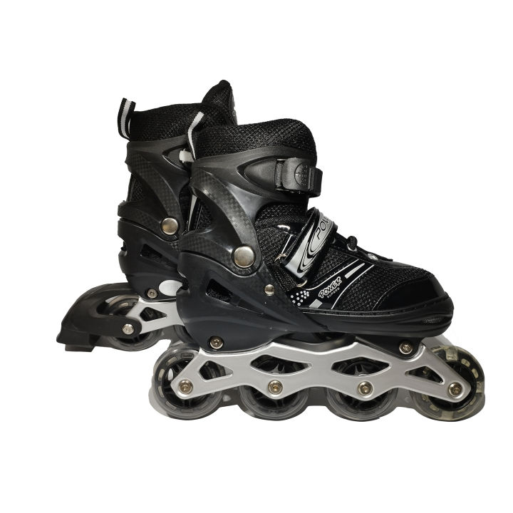 Stitched Skate Shoe Single Row Wheels Outdoor Indoor Skate Shoes