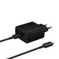 Samsung 25W Super Fast Charger Travel Adapter + Type C to Type C Cable (EP- TA800). 