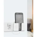 Mobile Phone Charging Hanging Holder Multifunction Wall Mounted Plug Bracket Remote Control Mounted Storage Box. 