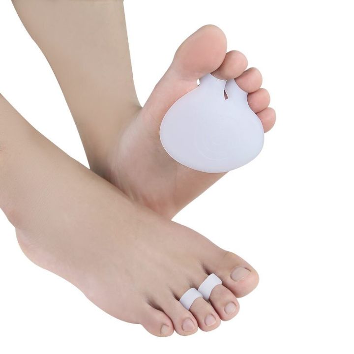 HOT%202pcs=1pair%20Gel%20Forefoot%20Metatarsal%20Toe%20Silicone%20Spreader%20Cushion%20Half%20Yard%20Orthotics%20Pad%20Foot%20Care%20Straightener%20Pain%20Relief%20-%20Image%203
