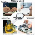 Difutagui Wenefang Sutuiying 30X Magnifier Handheld LED Glasses With Illumination High Quality Microscope 2025 Magnifying Glass Lens Reading Jewelry Glass Repair Tool. 