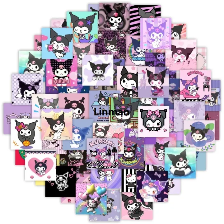 Linman%2050pcs%20Sanrio%20Stickers%20Cute%20Cinnamoroll%20Kuromi%20My%20Melody%20Stick%20er%20For%20Laptop%20Phone%20Case%20Girls%20Sanrio%20Anime%20Stickers%20Kids%20Toys%20-%20Image%208