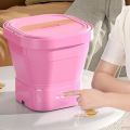 Foldable Washing Machines Household Mini Small Portable Washer for Panties and Socks | Portable Washing Machines. 