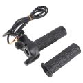 1 Pair Universal Rubber Electric Bike Throttle LCD Display 48V Twist Throttle Grip Electric Bicycle Throttle Electric Scooter. 