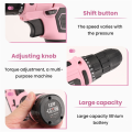 HILDA Electric Drill 12V Cordless Drill Wireless Power Driver EU Plug. 