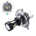 H4 Motorcycle 3030 LED Hi-Lo Beam Headlight Head Light Lamp Bulb 6500K 12-24v. 