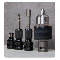 Durable 1.5-16mm Angle Grinder Converter Metal 1/2 Thread Electric Drill Adapter Drill Converter Mount Impact Grinder To Drill Adapter Tool Accessories. 
