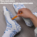 Massage Relieve Tired Feet Socks Acupressure Foot Massager Reflexology Socks Foot Point Tool Physiotherapy Sock. 