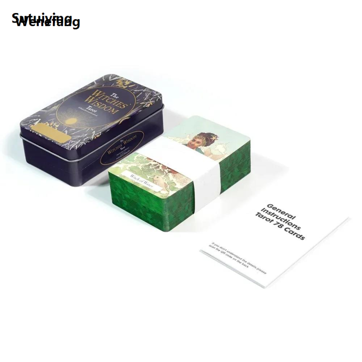 Wenefang%20Sutuiying%2010.3*6cm%20The%20Witches%E2%80%99%20Wisdom%20Tarot%20Deck%20In%20A%20Tin%20Box%20with%20Green%20High%20Quality%20Luxury%20Gilded%20Edges%2078%20Pcs%20Tarot%20Cards%20with%20Guidebook%20for%20Beginners%20-%20Image%205