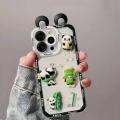 Aweisuan Hot Sale Cute 3D Panda Ears Case For Infinix Note 30 40 GT 10 Hot 40 Pro 30 Play 30i Tecno Spark 10 20 POVA 4 5 Pro Camon 19 Neo 20 cover. 