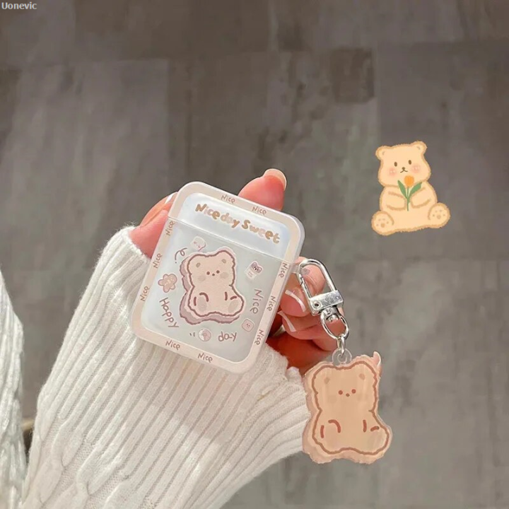 Uonevic%20Clean%20cover%20headphones%20Bluetooth%20Pro2%20clear%20ne%20air%20protection%20Ipho%20case%203rd%20generation%20Profesional%20color%20preservation%20Airp%20cute%20kit%20bear%20pink%20ods%20protection%20pod%20Pro%201%202%20-%20Image%204