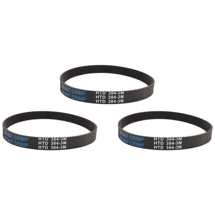 OUMERY 3Pcs 38412 Drive Belt for Electric Bike EBike Scooter