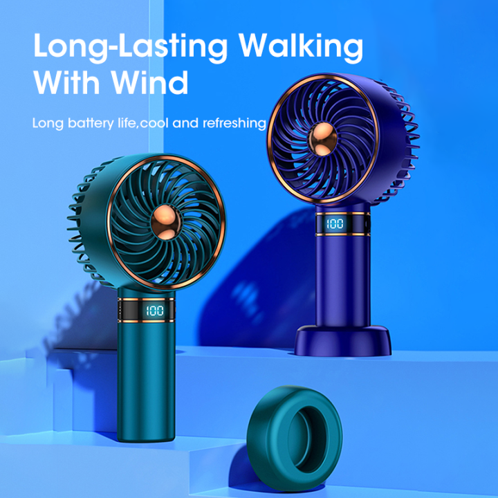 Handheld%20Electric%20Fan%20Digital%20Display%20New%20Usb%20Desktop%20Mini%20Portable%20Student%20Tiktok%20Small%20Fan%20Strong%20Wind%20-%20Image%204