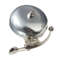 2X Retro Aluminum Bicycle Belly Jingle Bicycle Berber Pukkh Ding East Silver Bicycle Bell. 