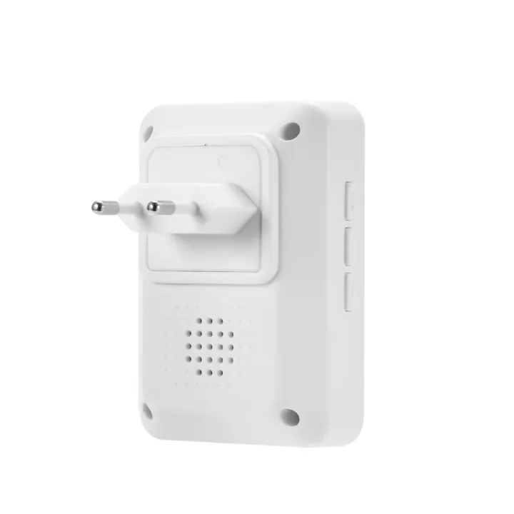 Wireless%20Plug-in%20Doorbell%20Chime%20With%20LED%205%20Levels%20Volume%2055%20Ringtones%20-%20Image%202
