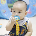 Easy Hold & Feed – Dr. Gym Baby Pacifier Feeder. 