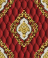 3D European Luxury Beautiful Design Embossed PVC Wallpaper. 