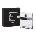 F by Ferragamo Black By Salvatore Ferragamo For Men Eau De Toilette Natural Spray, 3.4 Fl Oz/100 ml. 