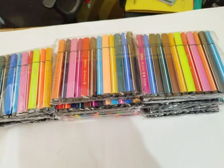 Multi%20color%20Sign%20Pens%20True%20Colours%20%7C%20Durable%20Tip%20High%20Pigmented%20Ink%20True%20Color%20Shine%20Pen%20-%2012%20Assorted%20Color%20-%20Image%202