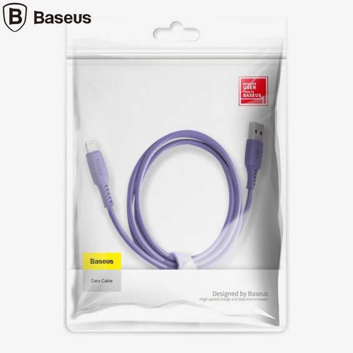 Baseus Colorful 2.4A Fast Charge USB Data Cable