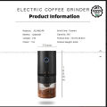 Electric Coffee Grinder Rechargeable & Portable | Adjustable grind Size | French , Drip , Moka , Espresso Size Coffee Grinder Electric By DOPPA Coffee®. 