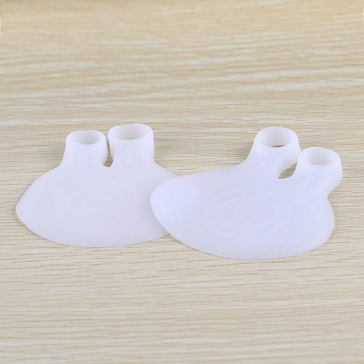 HOT%202pcs=1pair%20Gel%20Forefoot%20Metatarsal%20Toe%20Silicone%20Spreader%20Cushion%20Half%20Yard%20Orthotics%20Pad%20Foot%20Care%20Straightener%20Pain%20Relief%20-%20Image%204