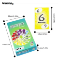 Wenefang Sutuiying New Skyjo board game card table party, family social New style 2025 New group game, children's Tapis poker social. 