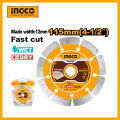 INGCO 115mm Dry diamond disc for both wet and dry cutting DMD0111513. 