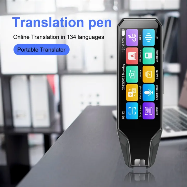 Multifunction%20Voice%20Translation%20Pen%20134%20Language%20Translator%20Pen%20Offline%20Translation%20Pen%20Intelligent%20Dictionary%20Pen%20Black%20-%20Image%202