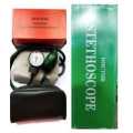 Doctor Aneroid Sphygmomanometer Velcro Cuff , Manual Blood Pressure Machine With Stethoscope , 1. 