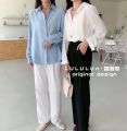 Basic Plain Formal Shirt for Women Short Sleeve Slim Fit Business Casual Top in Classic Colors. 