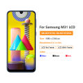 favorable>women High Quality 6.4'' AMOLED Display For Samsung M31 LCD Display SM-M315F, SM-M315F/DS, SM-M315F/DSN Models Touch Screen Assembly. 