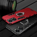 Vantime Case for OnePlus Nord 2T 5G Metallic Ring Stand Armor Hard Back Protective Casing. 