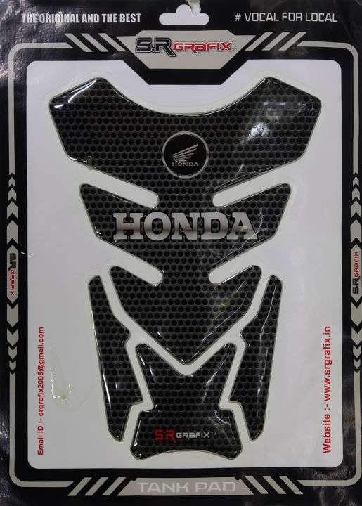 Honda Premium Bike Tank Pad Set – Durable, Stylish Protection For Your Motorcycle