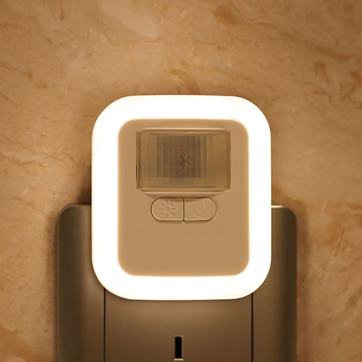 AC110-240V LED Plug-in Motion Sensor Light