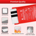 4 Piece Emergency Fire Blanket for Home Extinguishing Blanket White Fiberglass Fabric Fire Blankets for Home, Kitchen School Office, Car, and Grill. 