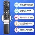NEW Replacement for TCL Google TV Remote Control, RC813 Compatible with TCL QM8/QM7/S5/S4/S3/Q7/Q6/Q5 ...(Not for Fire Roku TVs). 