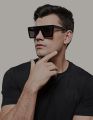 New Oversize Square Sunglasses For Men - Korean Style Eyewear With CR-39 Lenses - Men's Stylish Sunglasses |. 