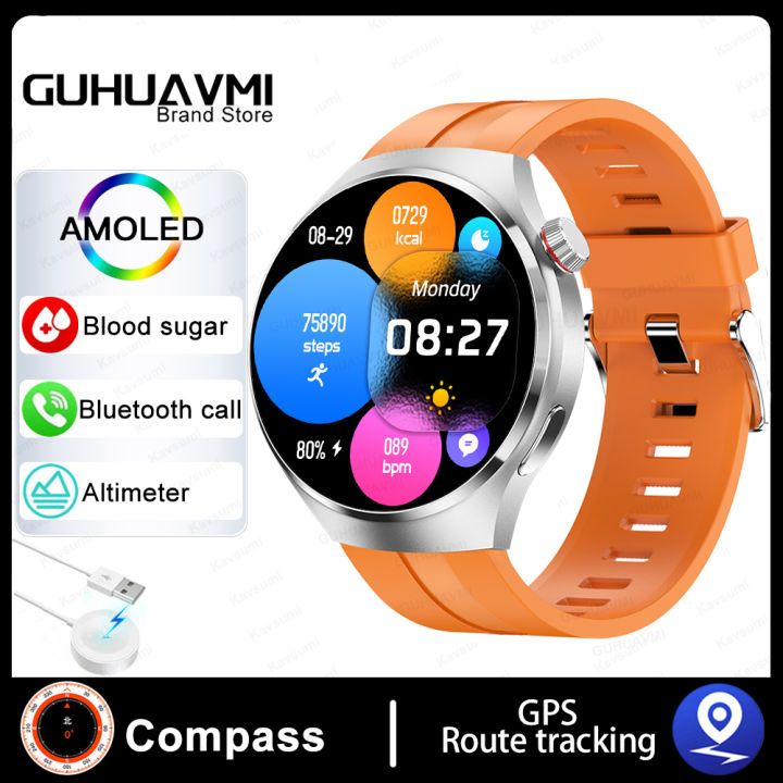 Linman%20For%20Huawei%20GT4%20Pro%20GPS%20Smart%20Watch%20Women%20AMOLED%20Screen%20Heart%20rat2025%20New%20e%20Bluetooth%20Call%20NFC%20IP68%20Waterproof%20Blood%20Sugar%20Smartwatch%202024%20-%20Image%207