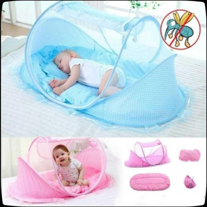 0-5 Years Baby Bed Tent Portable Foldable Mosquito Net Newborn