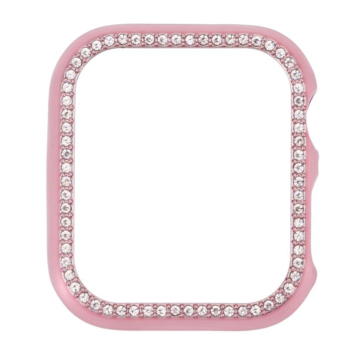 Qubix%20Metal%20Diamond%20Protective%20Watch%20Case%20For%20Apple%20Watch%20Series%206%20SE%205%204%2040mm%20-%20Image%202