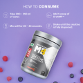 MuscleBlaze Creatine Monohydrate 320g Juicy Berries Flavor with CREAMP Micronized Powder for Muscle Building. 