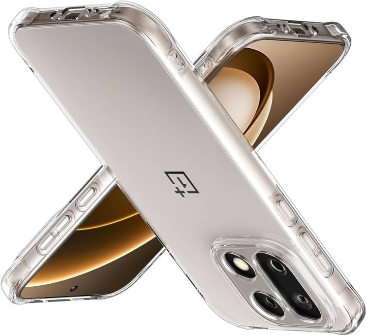 Translucent One Plus Case Oneplus 15 TPU Transparent Case With Side Bumped | Daraz.com.np
