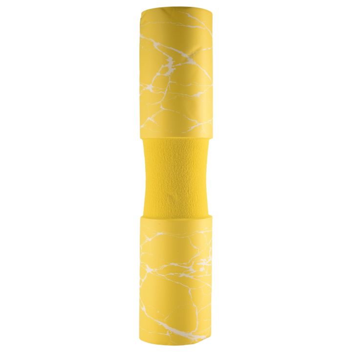 LKPCIGCXM Barbell Pad for Squats, Lunges and Hip Thrusts - Squat Pad Weight Lifting Bar Cushion Pad for Neck and Shoulder,Yellow