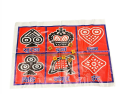 Jhandi Munda Langur Burja Board Game with 6 Dice and Board | Dice Size 1 Inch. 