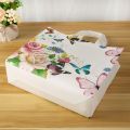 Durable Gradient Color Non Woven Bag Reusable with Handle Tote Bag Environmental Large Capacity Gift Pouch. 