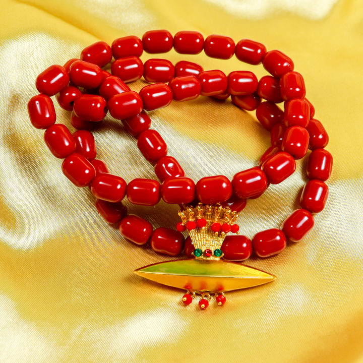 Traditional%20Gold%20Plated%20Panchadhatu%20Taayou%20With%20Mala%20For%20Women%20-%20Image%205